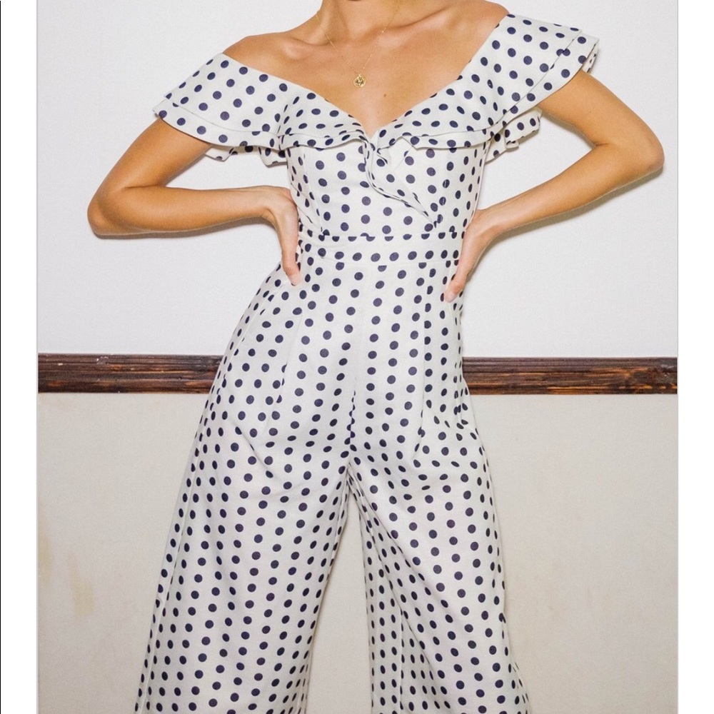 Polka dot very good quality jumpsuit